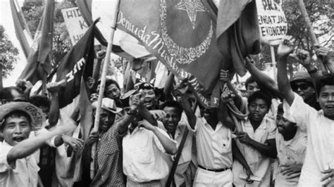 Foto Tak Hanya Saat Ini Demo Besar Mahasiswa Juga Dialami Presiden Soekarno