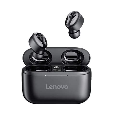 Lenovo Ht18 True Wireless Stereo Earbuds With Powerbank Black