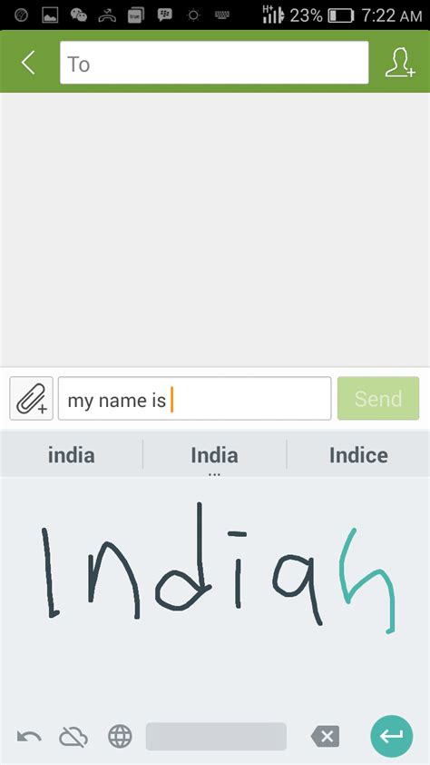 GOOGLE HANDWRITING APP