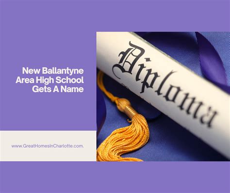 New Ballantyne High School Gets A Name-Ballantyne Ridge