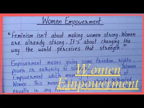 Essay On Women Empowerment In English International Women S Day 8th