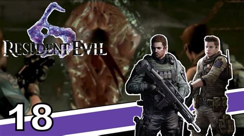 Let S Play Resident Evil 6 Coop Ep 18 Le Serpent Invisible YouTube