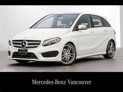 Mercedes Benz Vancouver 2016 Mercedes Benz B250 4matic Sports Tourer