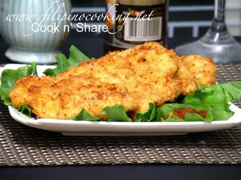 Breaded Chicken Fillet Cook N Share World Cuisines