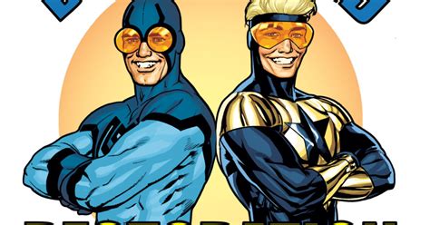 Blue Gold Preview Booster Gold And Blue Beetle Bffs No More