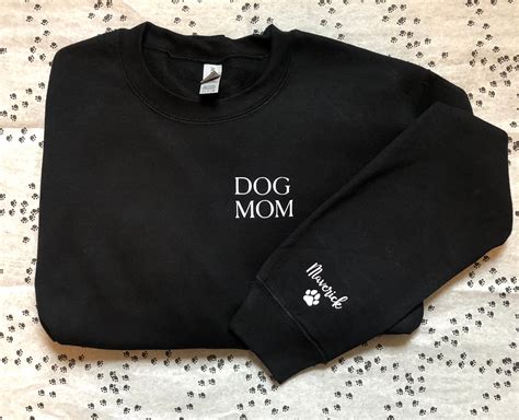 Dog Mom Crewneck Dog Mom Sweatshirt Dog Mom T Dog Mom Shirt