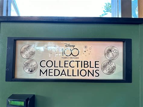 Photos Full List With Locations Of Disney100 Collectible Medallions