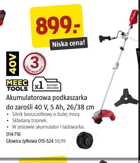 Podkaszarka Meec Tools Promocja Jula Ding Pl