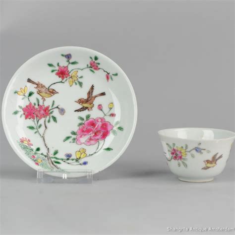 Porcelain Famille Rose Cup And Saucer China 18th Catawiki