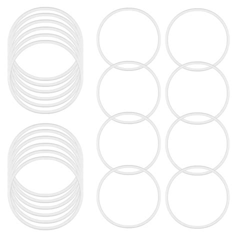 Amazon Framendino Pack Inch Plastic Rings Hoops Ring Craft