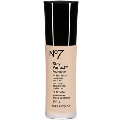 Boots No7 Stay Perfect Foundation 30ml Warm Beige Spf15 Hypoallergenic Perfect Foundation