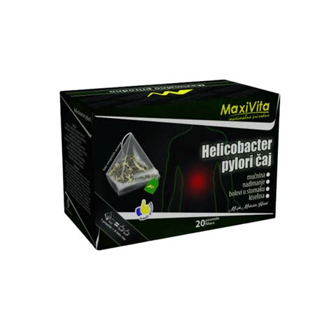 Čaj Helicobacter Pylori 20 Filter Vrećica Maxivita Li Pharma Vaša