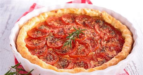 Recette tarte fine à la tomate Marie Claire