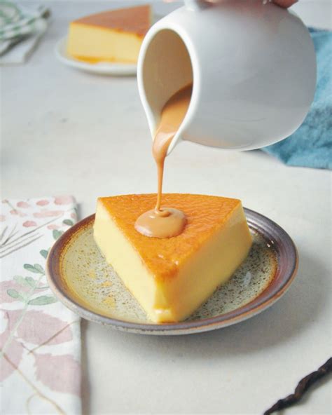 Vanilla Flan With Dulce De Leche Sauce Lucia Paula