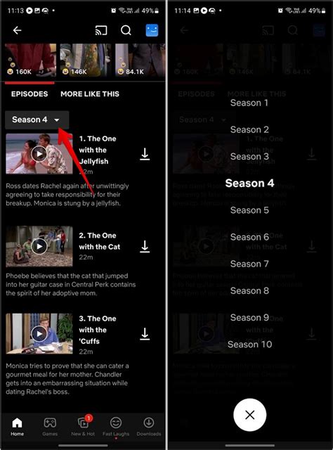 C Mo Cambiar Temporadas O Episodios En Netflix