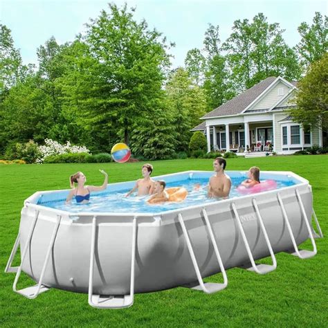 Купити Овальний каркасний басейн Intex 26796 503х274х122 см з повною ...