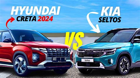 2024 Hyundai Creta Facelift Vs Kia Seltos The Ultimate SUV Battle