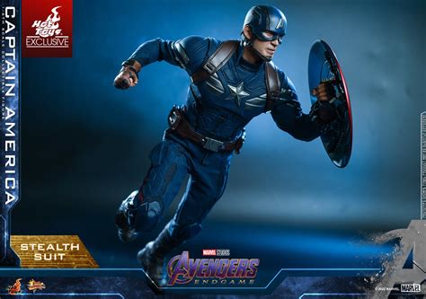 Hot Toys MMS 607 Avengers Endgame Captain America Stealth Suit Hot Toys Complete Checklist
