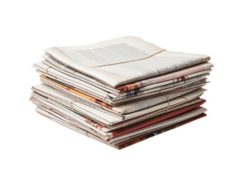 Newspaper PNGs for Free Download