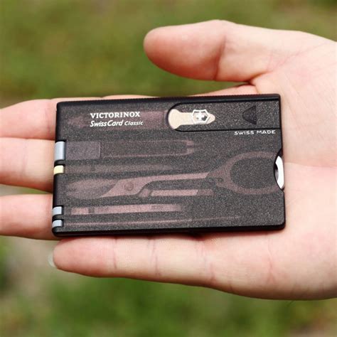 Швейцарская карта Victorinox SwissCard Onyx, сталь X45CrMoV15, рукоять ...