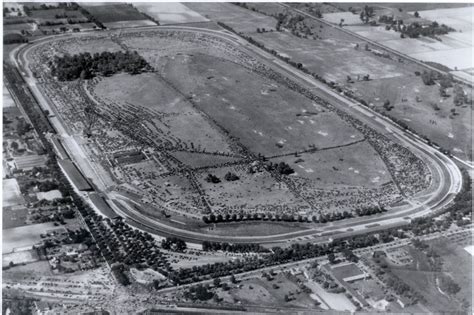 Aerial Indianapolis Motor Speedway At Indy 500