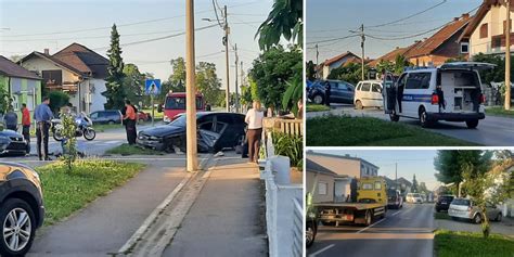 Policija Etiri Osobe Ozlije Ene U Prometnoj Nesre I U Osje Koj Ulici