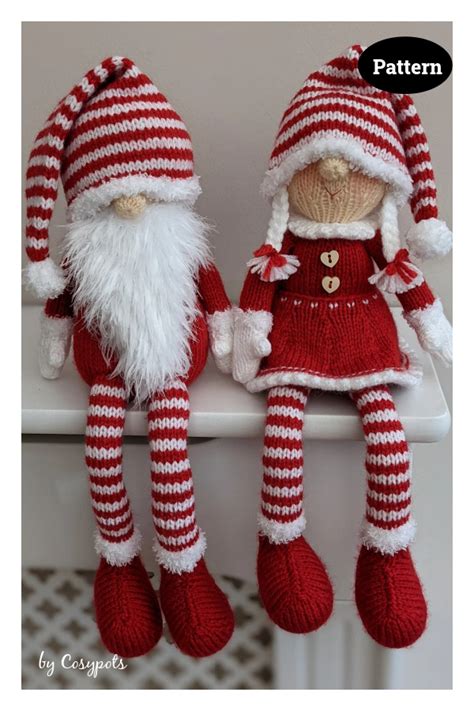 Christmas Gnomes Knitting Patterns Page Of