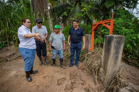 Midagri Inspecciona Cultivos E Infraestructura Impactada Por Lluvias En