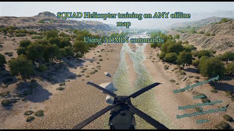 Squad Helicopter Training On Any Offline Map Youtube