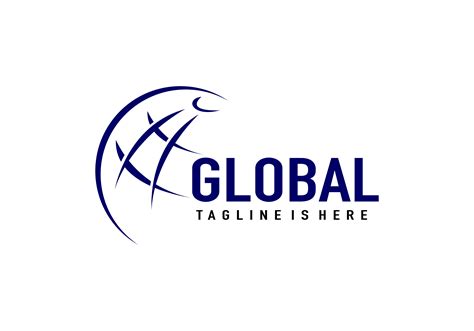 Global Business Logo Graphic By Deemka Studio · Creative Fabrica