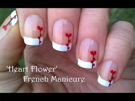 Valentine Nail Designs French Tip