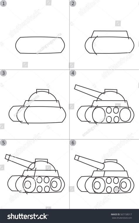 Step By Step Drawing Vehicle Over 417 Royalty Free Licensable Stock