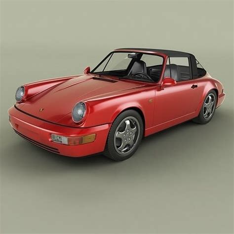 Porsche Targa D Model Cgtrader