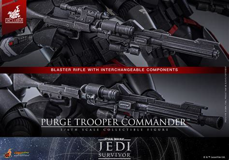 Star Wars Jedi Survivor Hot Toys Purge Trooper Commander The Toyark News