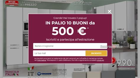 Concorso Gratuito Mondo Convenienza In Palio 10 Buoni Da 500 Euro