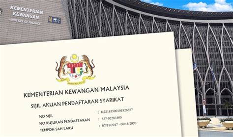 Ketahui Apa Itu Sijil Mof Untuk Syarikat Anda