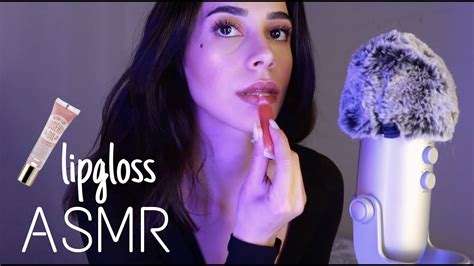 LIPGLOSS DENEME VE YOĞUN AĞIZ SESLERİ ÖPÜCÜKLER ASMR TÜRKÇE