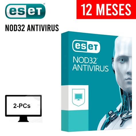 Licencia Eset Nod32 Antivirus 12 Hasta 2021