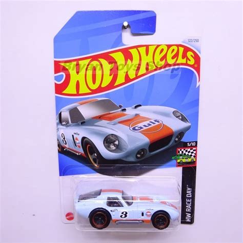Jual Hot Wheels Shelby Cobra Daytona Coupe Gulf Shopee Indonesia
