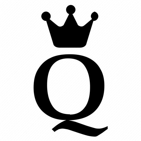 Alphabet, crown, english, letter, q, royal icon - Download on Iconfinder