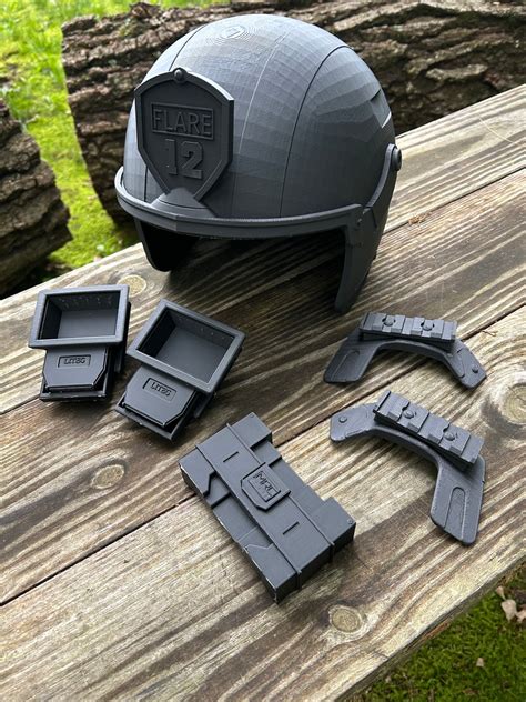 Nikke Goddess Of Victory Mica Inspired Helmet 3d Printed Kit Etsy