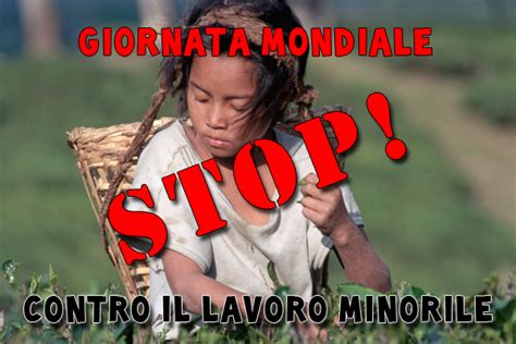 SINISTRA A OSPI Giornata Mondiale Contro Il Lavoro Minorile 12 Giugno