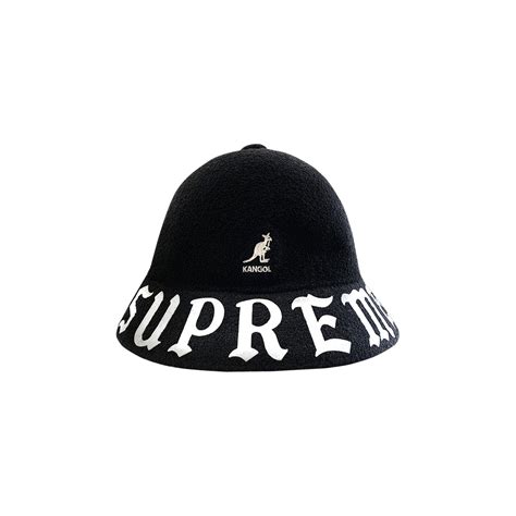 33割引ブラック系ブランド雑貨総合 Supreme Kangol Bermuda Casual hat 20ss ハット 帽子ブラック系