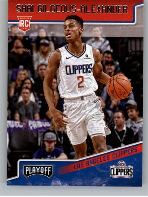 Amazon 2018 19 Chronicles Playoff Basketball 195 Shai Gilgeous