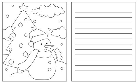 15 Best Printable Christmas Coloring Cards Kids Pdf For Free At Artofit
