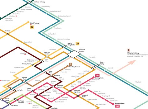 Bristol Mass Transit Map On Behance