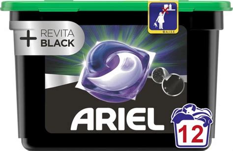 Ariel All In 1 Pods Revita Black Wasmiddelcapsules 12 Stuks Bol