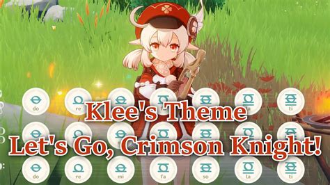 Genshin Impact Windsong Lyre Klee S Theme Let S Go Crimson Knight