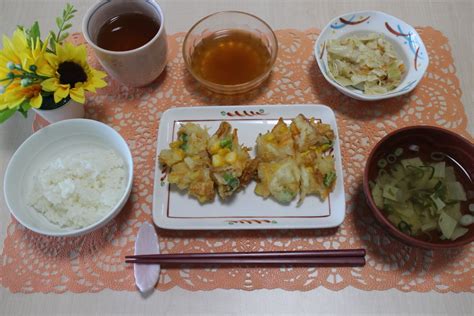 6階 ★とうもろこしと枝豆のかき揚げ★ 社会福祉法人和悦会