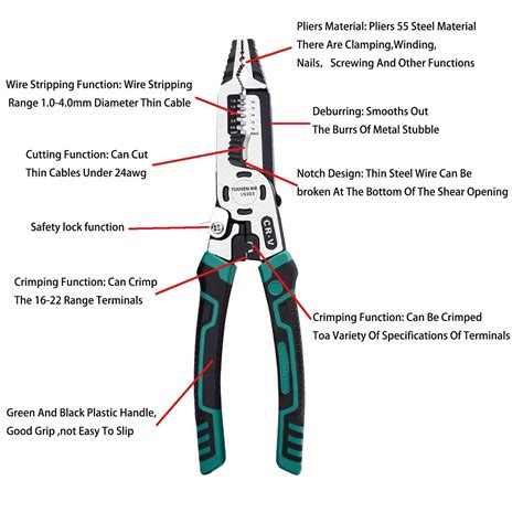Alicates Pelacables En Cortadores De Cables Herramienta De